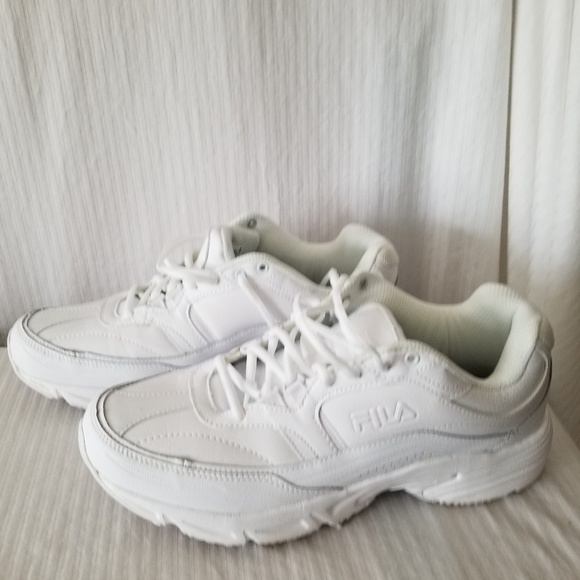 Fila Other - NEW! Mens FILA White Shoes, Size 10D